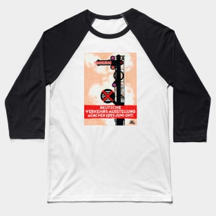 1925 German Transportation Exposition Baseball T-Shirt